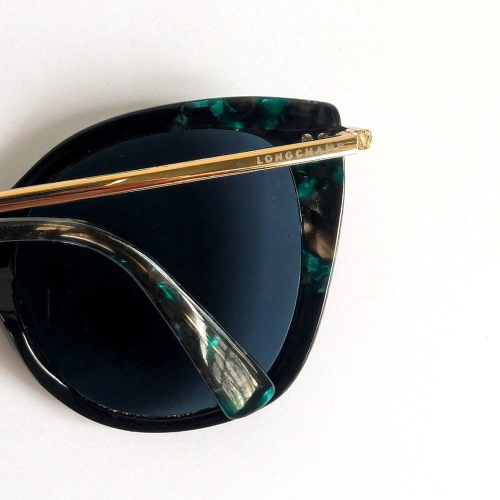 Longchamp Frames Eyeglasses Sunglasses Black & Gr… - image 7